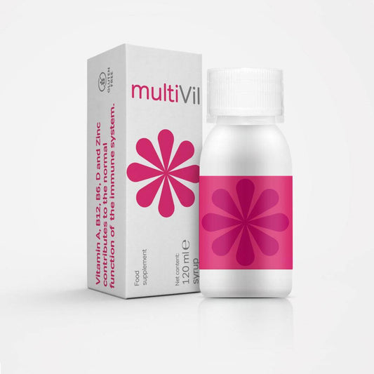 multiVil - معزز مناعة للأطفال 💊🍊✨🌿